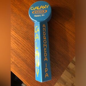 Galaxy Andromeda IPA Tap Handle
